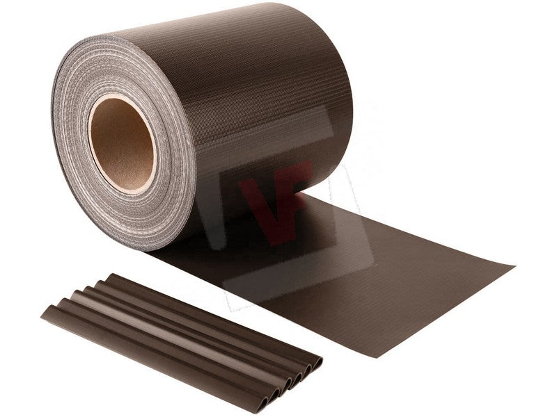 Confine STRISCIA FRANGIVISTA IN PVC + 20 CLIP (450 gr/m) cm. 19x35 mt