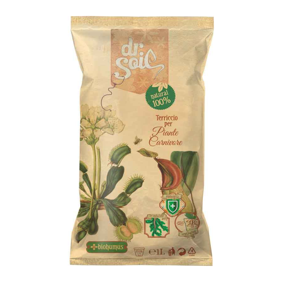 SUBSTRATO DR.SOIL PER PIANTE CARNIVORE