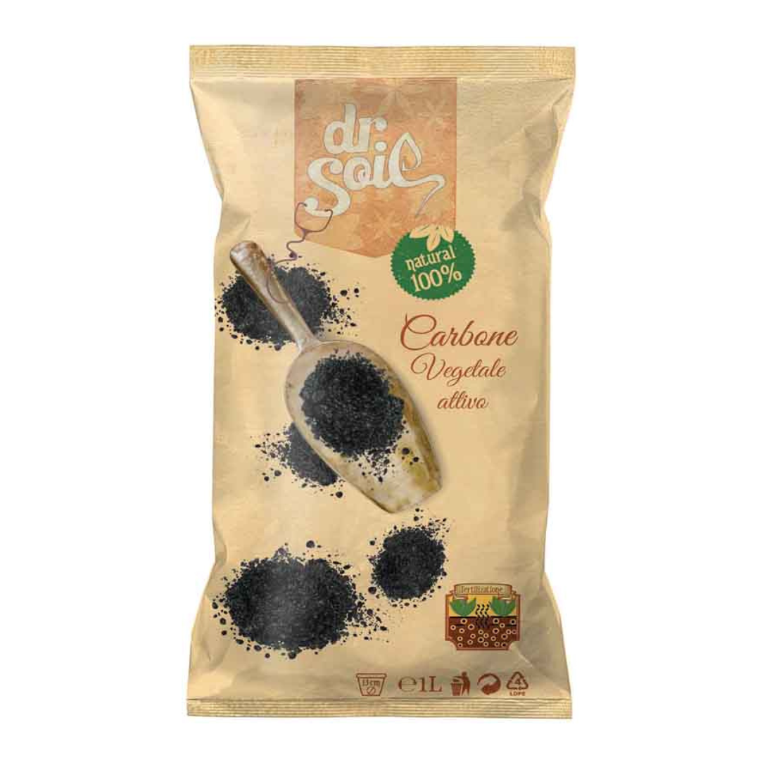 SUBSTRATO DR.SOIL CARBONE VEGETALE ATTIVO