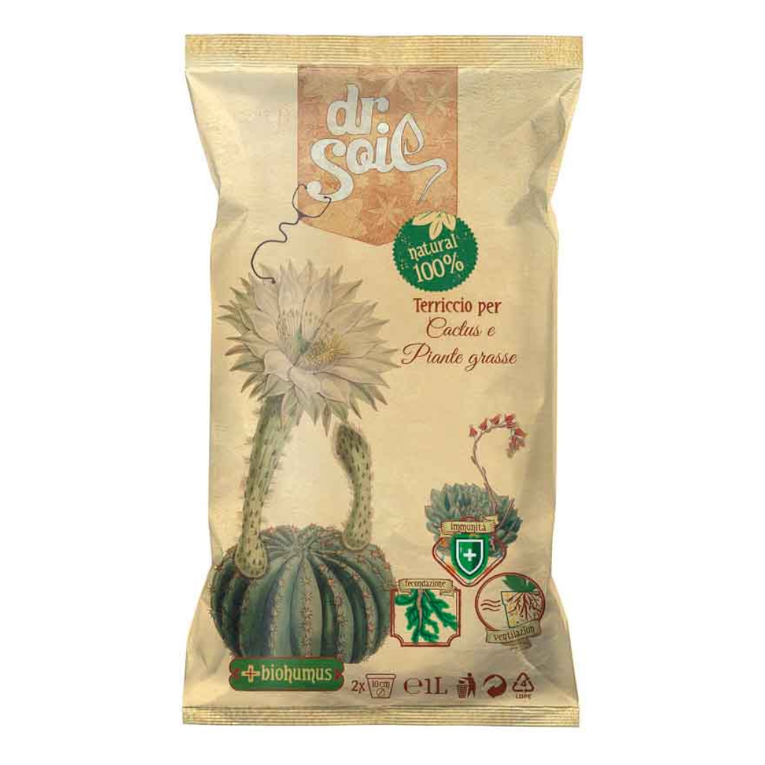 SUBSTRATO DR.SOIL PER CACTACEE
