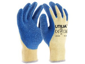 Utilia GUANTI IN LATTICE/COTONE Col. Blu