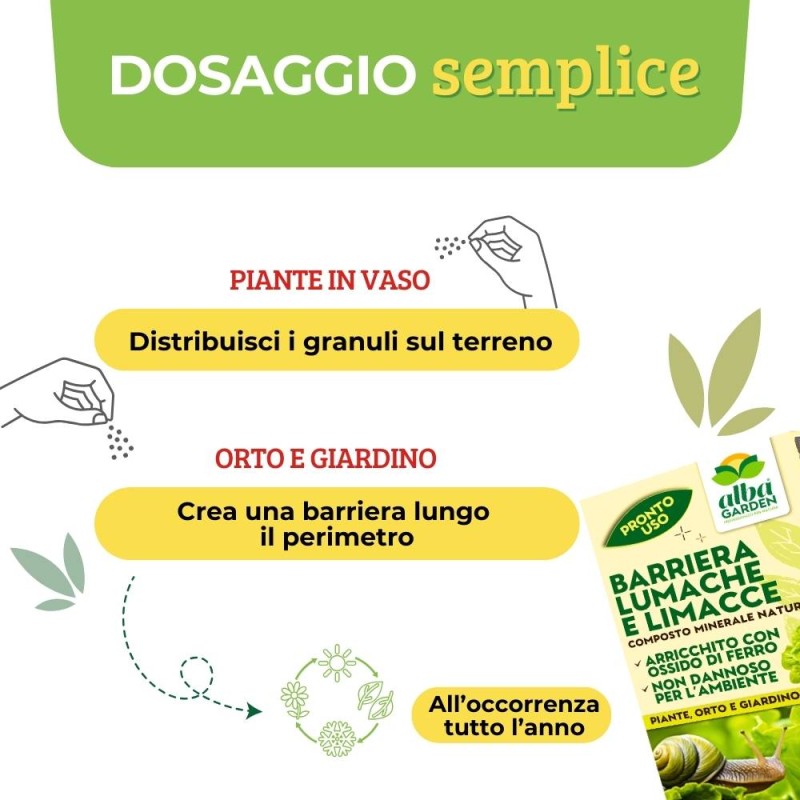 BARRIERA LUMACHE NATURALE