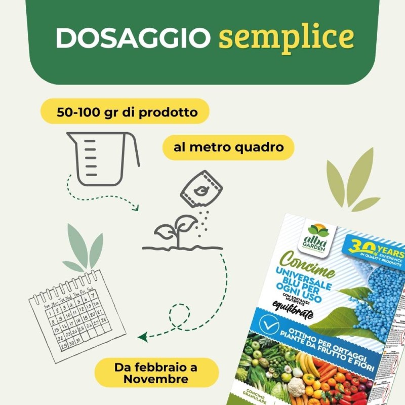 CONCIME UNIVERSALE BLU 1KG