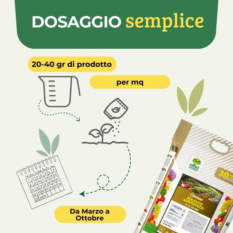 CONCIME GRANULARE SOLFATO AMMONICO