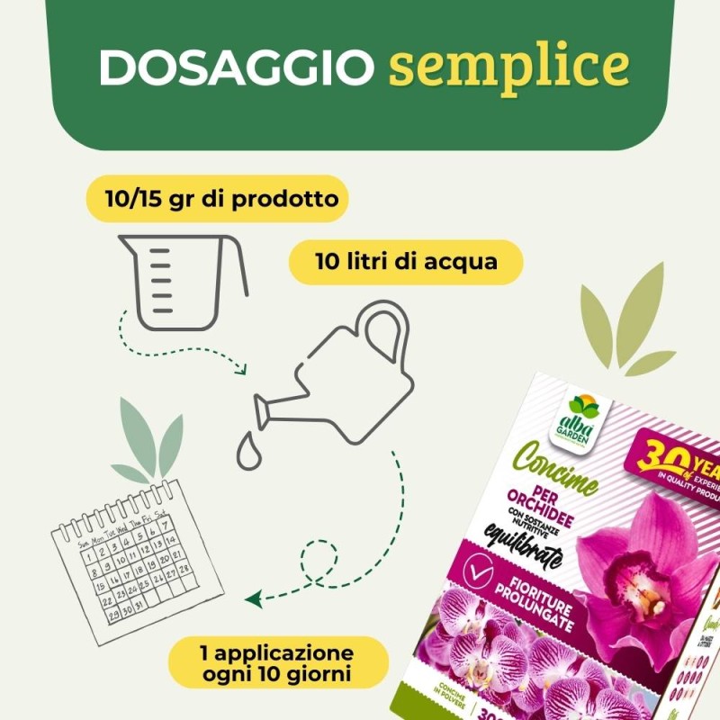 CONCIME PER ORCHIDEE