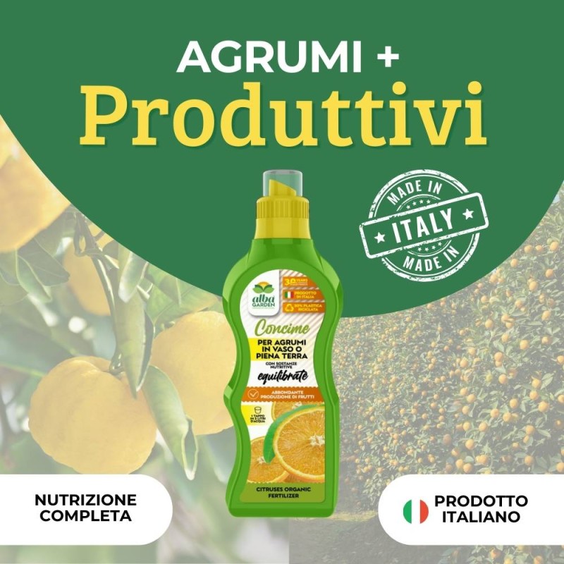 CONCIME LIQUIDO PER AGRUMI
