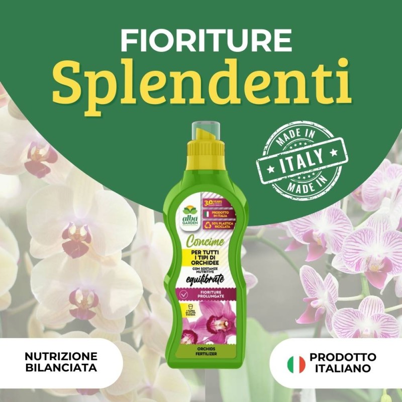 CONCIME LIQUIDO PER ORCHIDEE