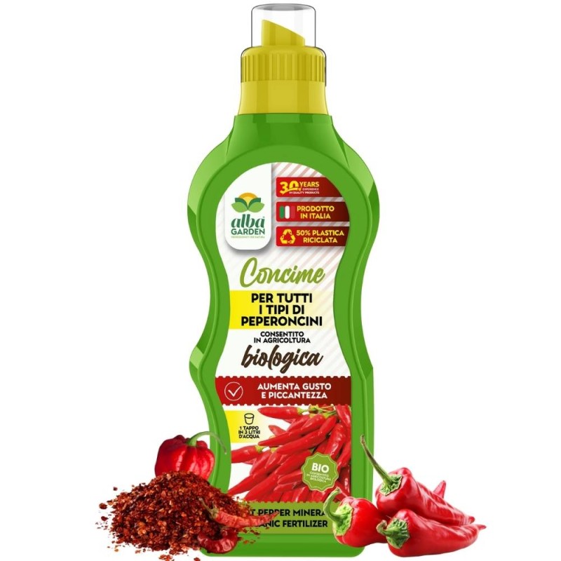 CONCIME LIQUIDO PER PEPERONCINI