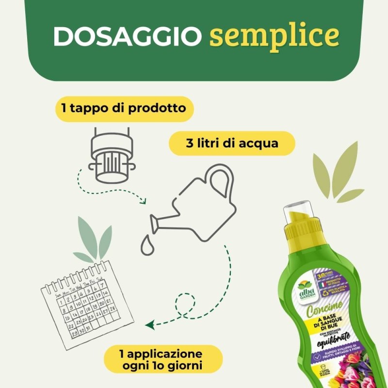 CONCIME LIQUIDO SANGUE DI BUE