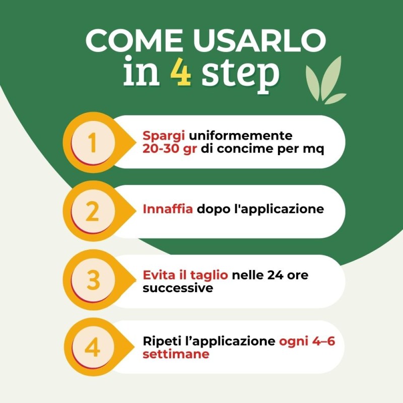 CONCIME MICROGRANULARE PER PRATO