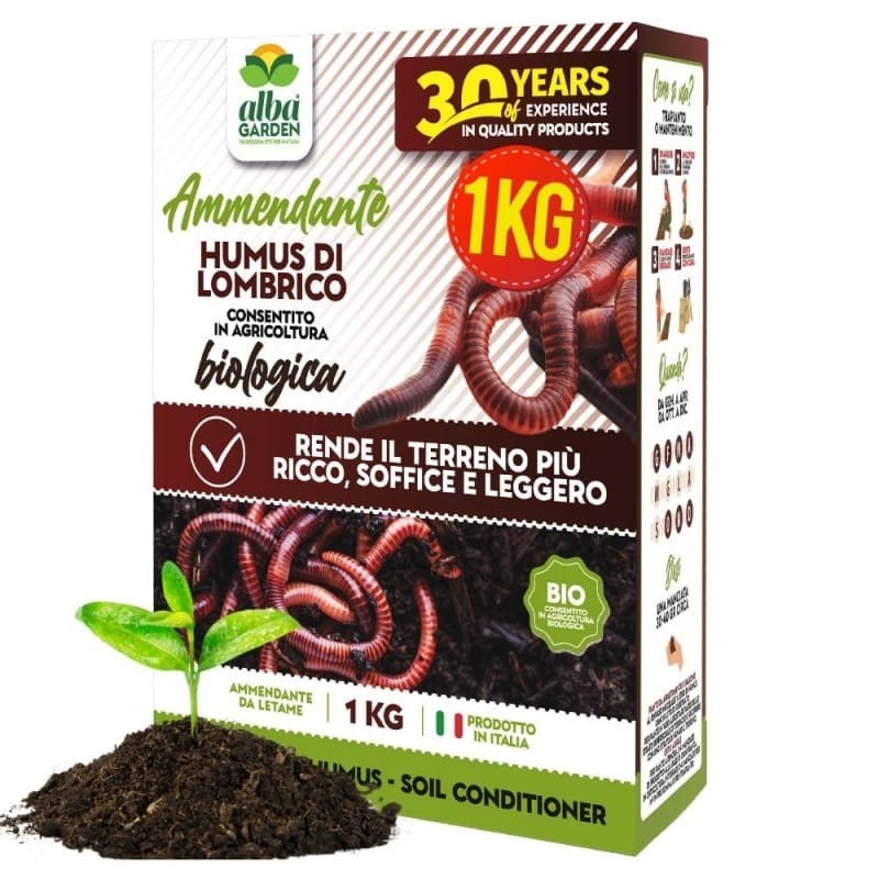 HUMUS DI LOMBRICO 1KG