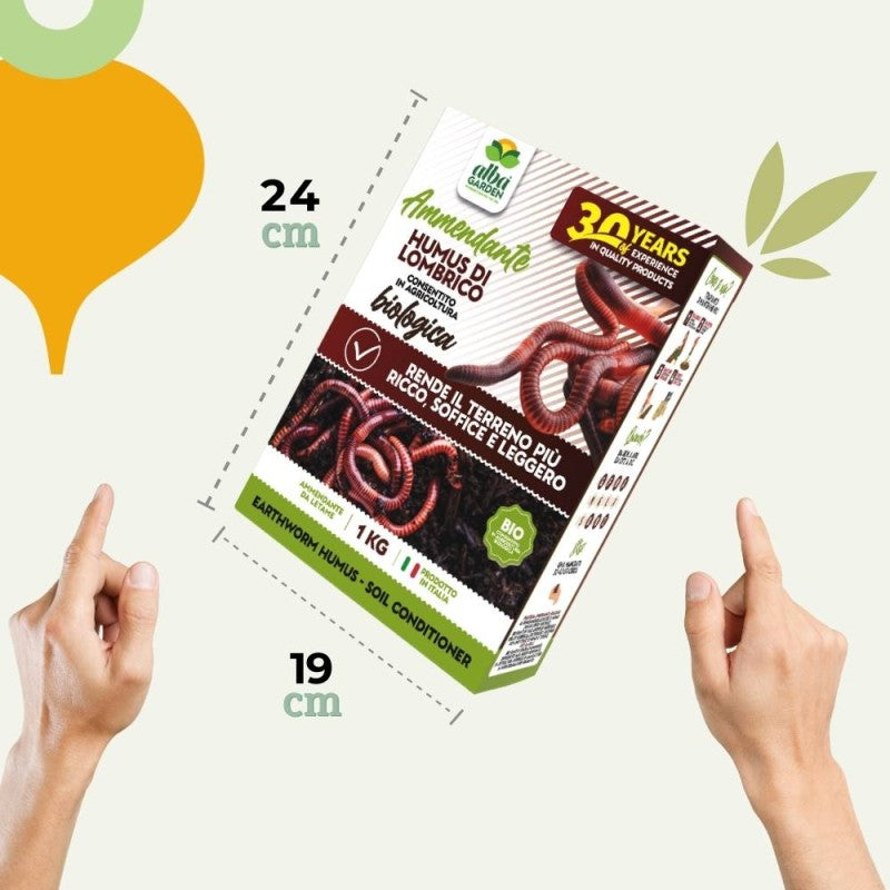 HUMUS DI LOMBRICO 1KG