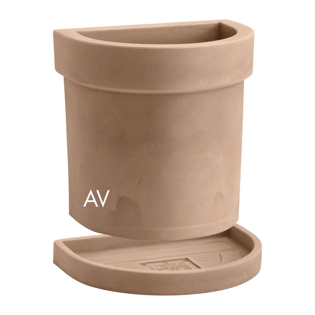 VASO THEMIS PARETE CON SOTTOVASO